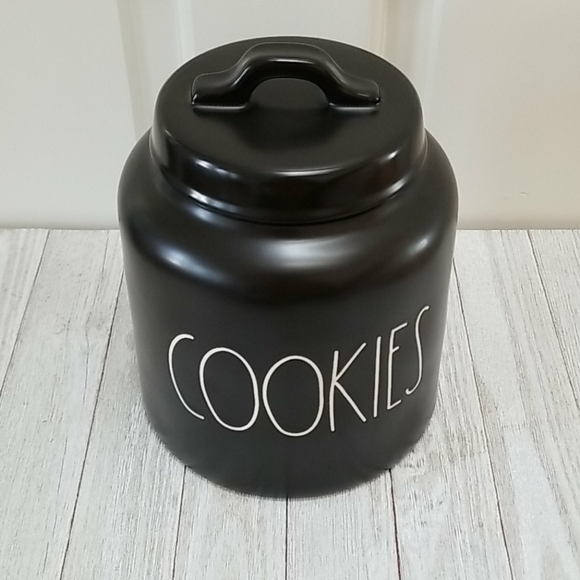 Sold. Rae Dunn COOKIES Canister Jar - Picture 3 of 6